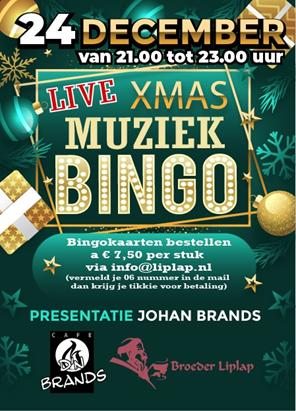XMAS Muziekbingo