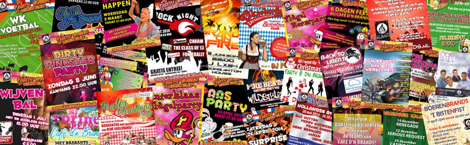 Party every weekend in Café d�n Brands Goirle